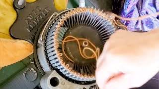 Circular Sock Machine Cast On 1: the original basket