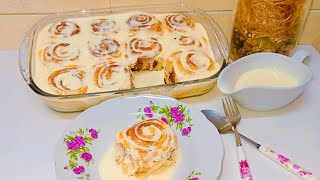 Ramadan Special Recipe | Delicious Cinnamon Rolls | Quick & Easy Recipe | Soft & fluffy screenshot 3