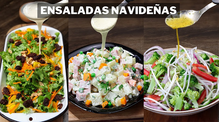 3 Ensaladas y Vinagretas Fáciles Para Acompañar Tus Cenas Navideñas En Un Toque - Parte 1 | Abelca