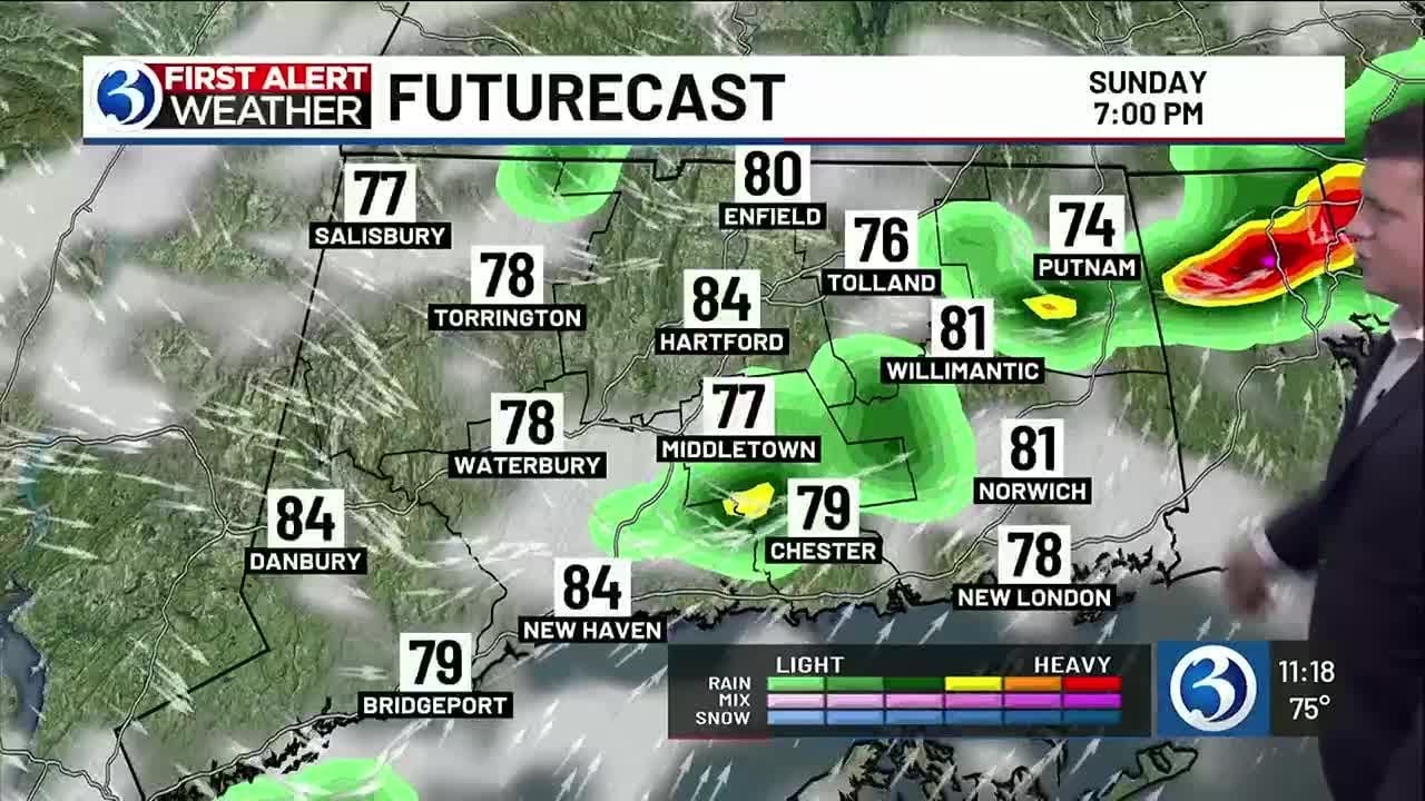 FORECAST: Storms possible by Sunday afternoon - YouTube