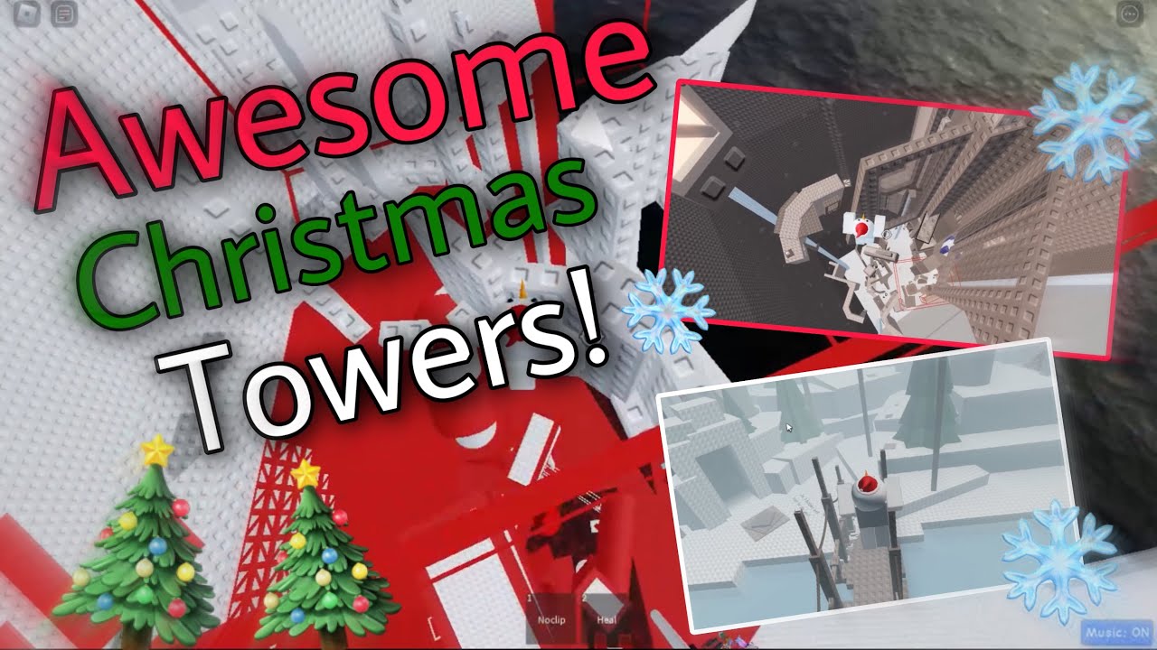 I Played Christmas Themed JToH Towers… Awesome? Roblox JToH YouTube
