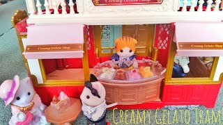 How to set up Sylvanian Families Ride Along Tram as Creamy Gelato Shop screenshot 5