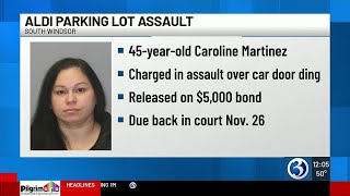 BOOKING PHOTO: Woman charged with assaulting driver whose door hit her vehicle, police say