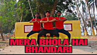 Mera bhola hai bhandari || dance video by kartik,rajesh,banti...