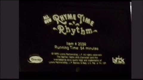 On Rhyme Time Rhythm Screener (All Week!)