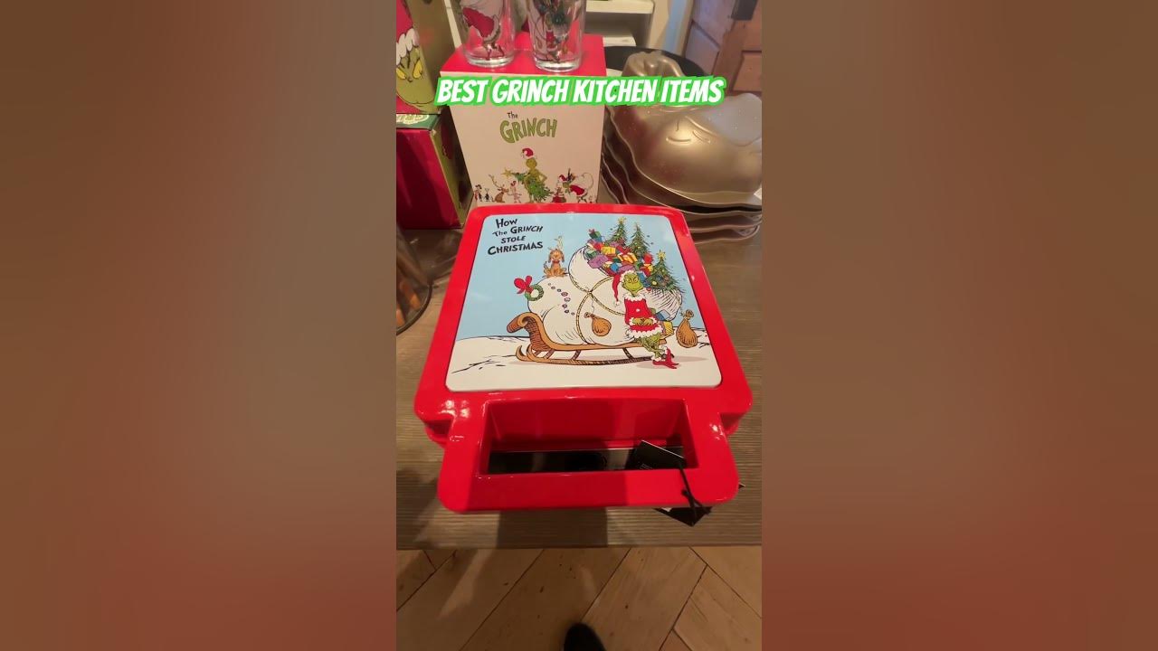 The Grinch Waffle Maker