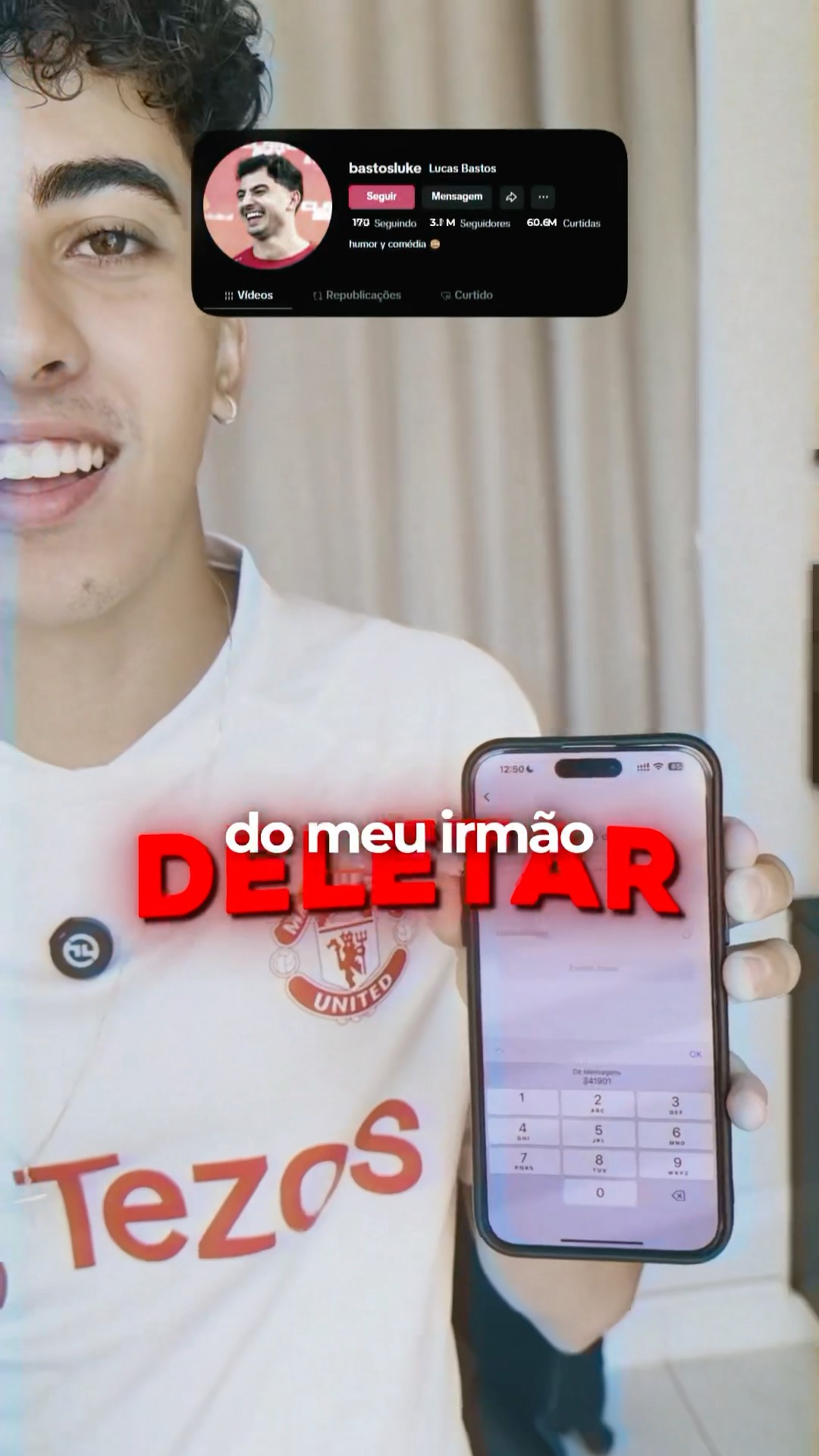 EXCLUI O CANAL DO MEU IRMÃO COM 8 MILHÕES DE SEGUIDORES! #vingança