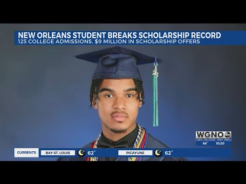 Louisiana high school senior awarded record-breaking $9M in scholarships, 125 college offers