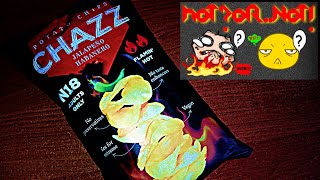 Hot?Or..Not! - CHAZZ Jalapeño Habanero Potato Chips