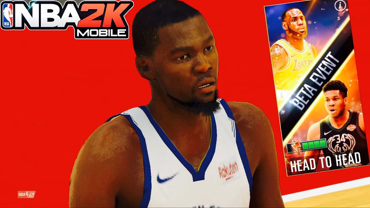 NBA 2K MOBILE Real Time ONLINE GAMEPLAY!! Head To Head Beta!!