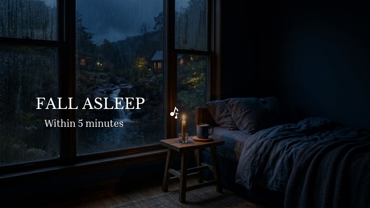 Fall Asleep in 5 Minutes 🌙 Deep Sleep Piano & Violin Music (No Stress ...