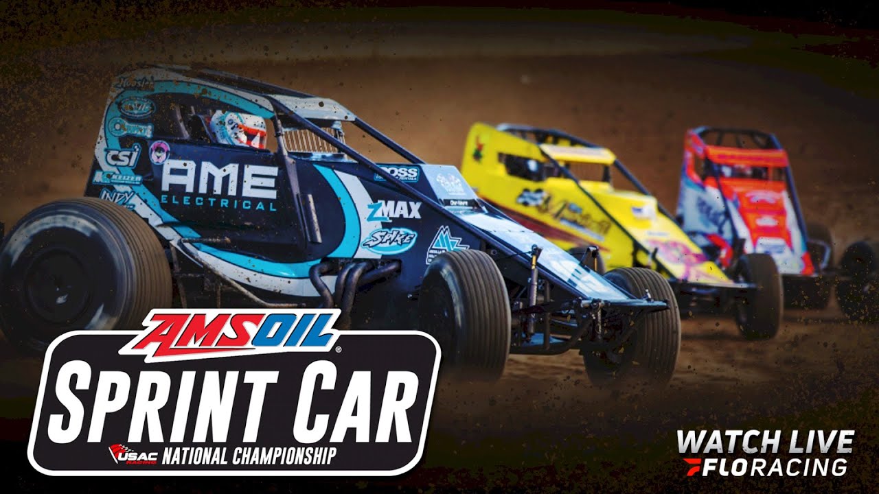 LIVE: USAC Sprint Car Heat Races | Circle City Raceway - YouTube