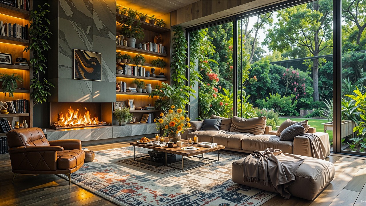 Расслабляющий весенний джаз за чашечкой кофе | Нежный, плавный джаз для снятия стресса