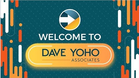 Welcome | Dave Yoho Associates