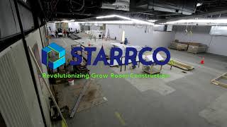 Starrco Grow Room Build Time Lapse