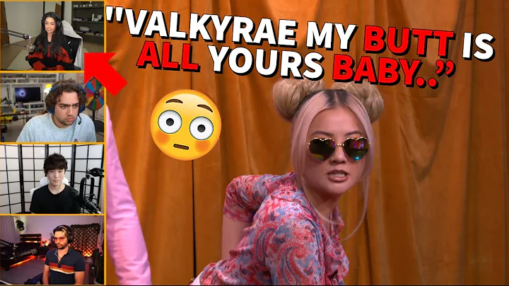 Valkyrae GETS HIT ON LIVE By Female YouTuber Gina ...