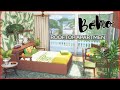 Base Game! Boho Rooftop Apartment | No CC | The Sims 4 | Stop Motion