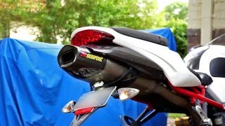 [Before/After] Akrapovic Slip-on Exhaust