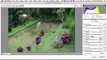 Radial Filter in Camera RAW 8 and Photoshop CC