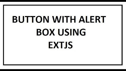 ExtJS sample button | Nxt Invent Solutions