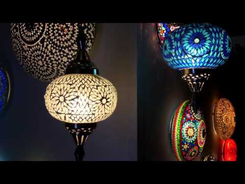 Video: Lampen In Oosterse Stijl: Plafondmodellen Met Gekleurd Glasmozaïek