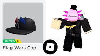 [OUT OF STOCK] How to get Flag Wars Cap in Flag Wars | ROBLOX