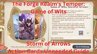 The Forge Realm's Temper: Game of Wits: Storm of Arrows Action Card Unneeded Guide【GenshinImpact4.6】 screenshot 4