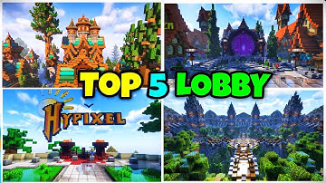 Top 5 Minecraft Server Lobby Hub Maps for MCPE | Minecraft Server Lobby Free Download 2024