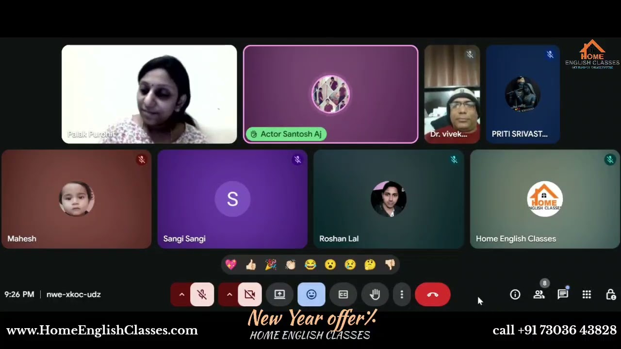 LIVE English Speaking Practice Classes | Date : 29 Dec 2025 ||New Year Offer||