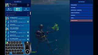 Fortnite SOLO | KEYBOARD OVERLAY |   \ LIVE /