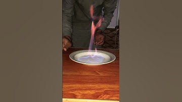 Hand sanitizer magic fire #experiment #shotsviral #shortvideo