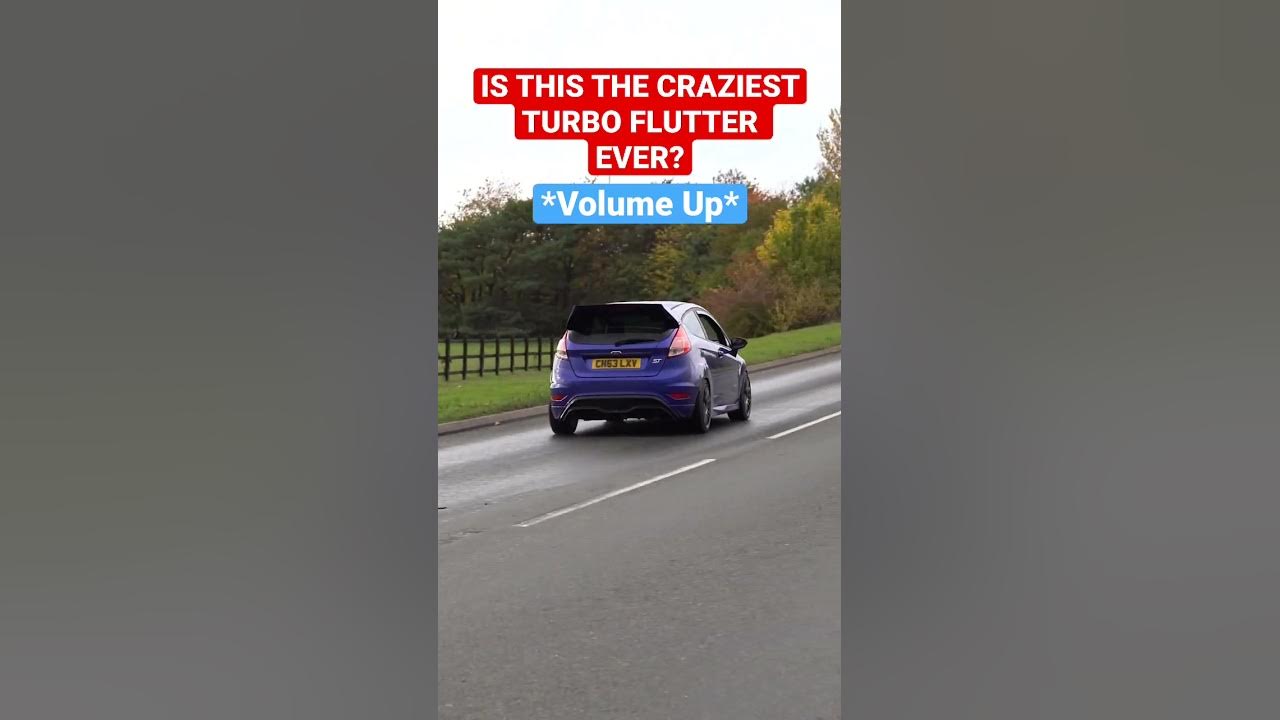 Ford Fiesta Turbo Flutter Sound Crazy😱 #shorts #turbo #fiestast
