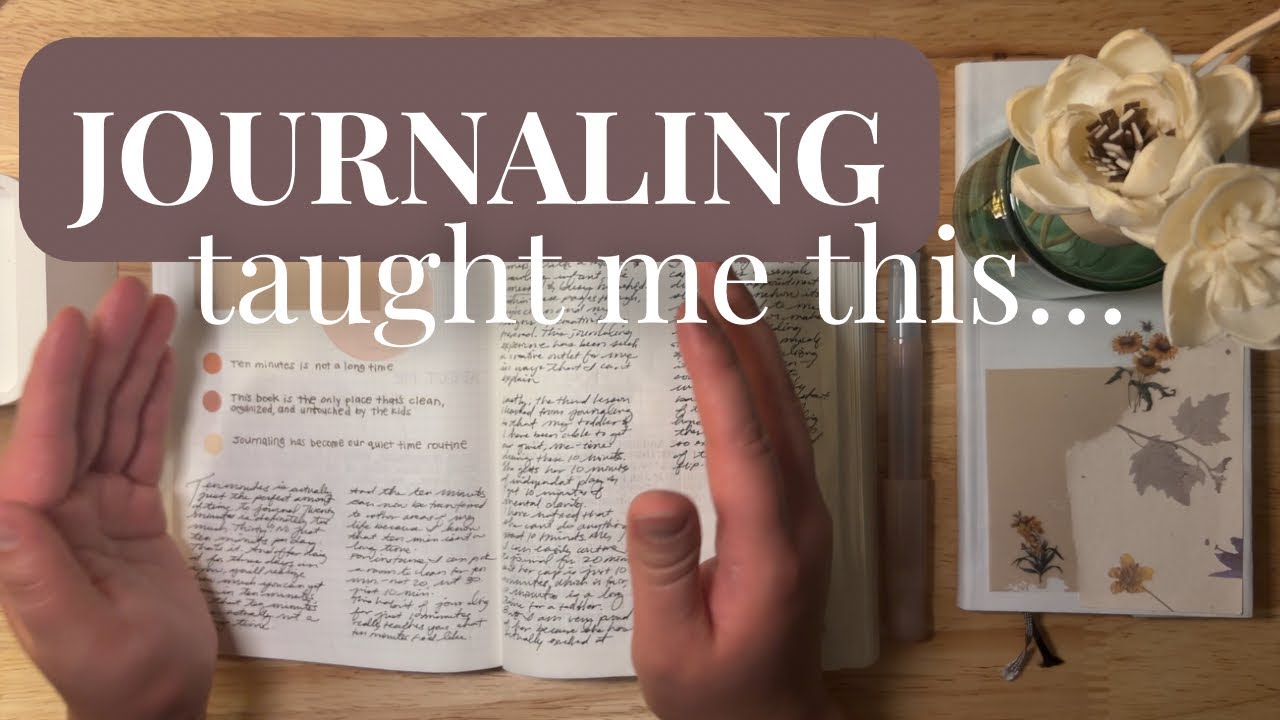 Lessons from journaling 10 minutes per day for 30 days