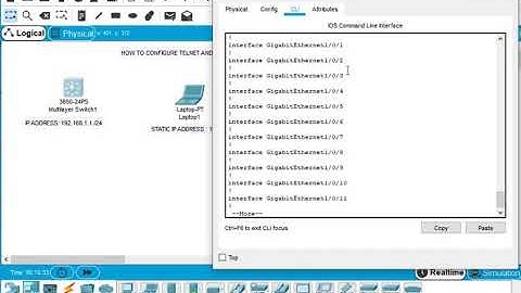 HOW TO CONFIGURE TELNET IN  CISCO IOS  SWITCHES