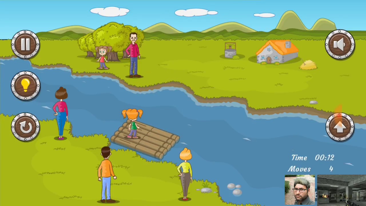 River Crossing Logic IQ Level 11 Solution - YouTube