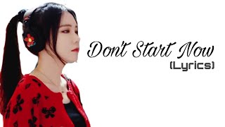 Dua Lipa - Don't Start Now ( cover by J.Fla ) Lyrics