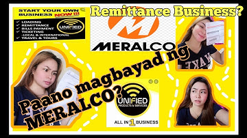HOW TO PAY MERALCO USING UNIFIED PRODUCT & SERVICES |  MERALCO BILLS  | REMITTANCE BUSINESS