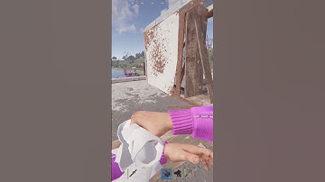 cross map double crossbow headshot #rust #shorts #gaming