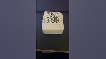 Printing a SECRET QR code 🫢 #qr #qrcode #printer #cool #mystery #fun #waitforit #printer #cantwait