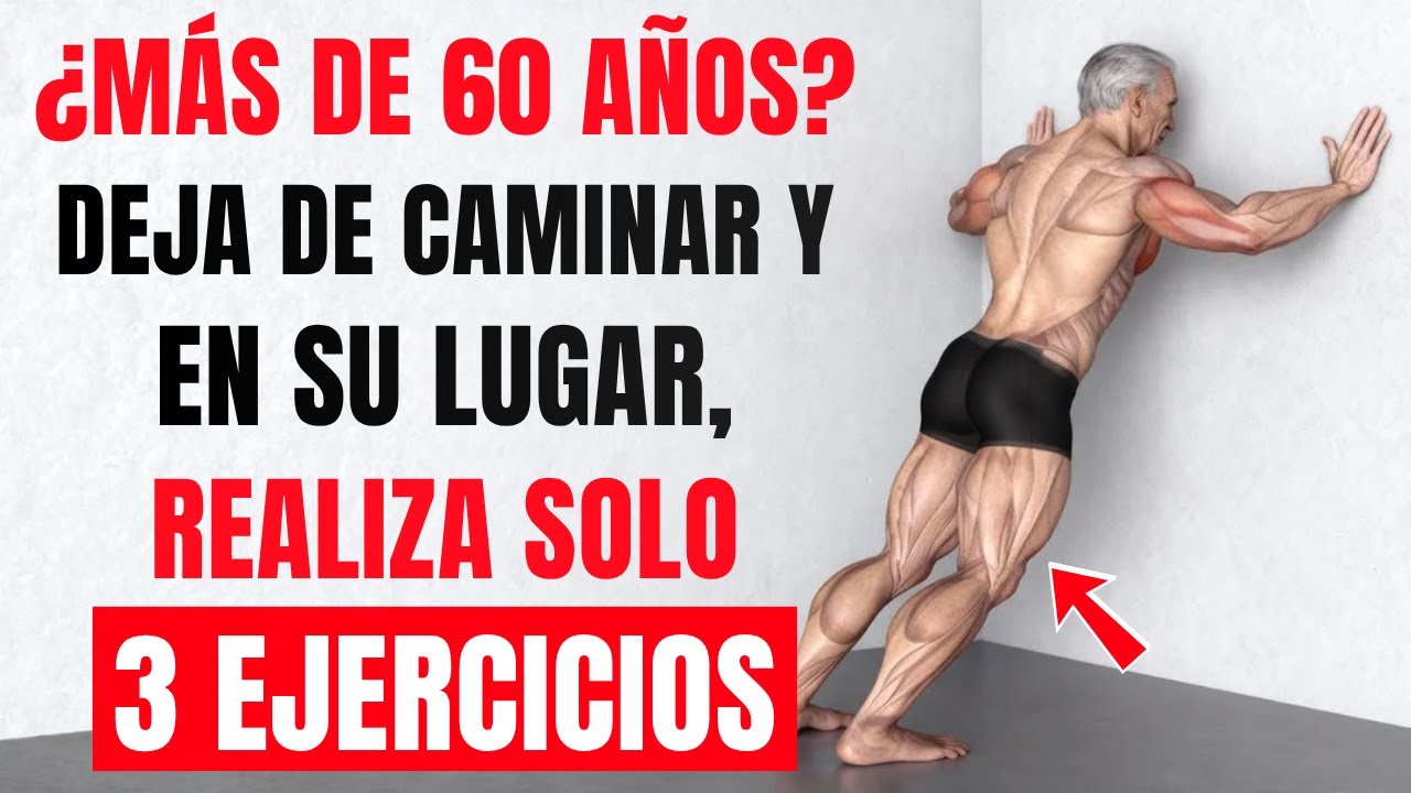 Después de los 65, Caminar Ya No Basta: 3 Ejercicios Aprobados por Cirujanos Que Recuperan Tu Fuerza