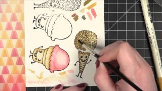 Cosmo Cricket Summer Love Stamps & Paper