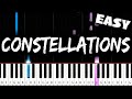 Jade LeMac Constellations EASY Piano Tutorial Jade LeMac Constellations EASY Piano Tutorial