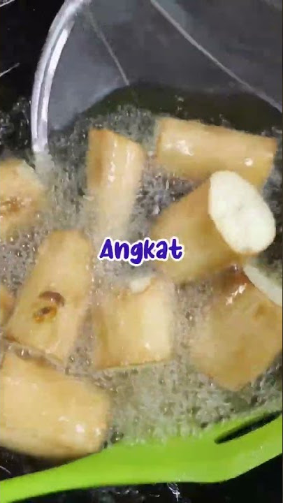 ANTI GAGAL MEMBUAT SINGKONG GORENG MEREKAH