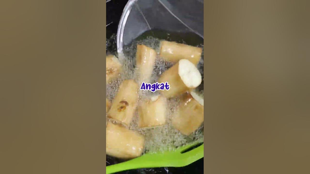 ANTI GAGAL MEMBUAT SINGKONG GORENG MEREKAH