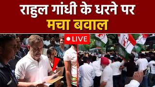 Rahul Gandhi protest in Delhi LIVE: राहुल गांधी के धरने से बड़ा बवाल | Rahul Gandhi Speech Live