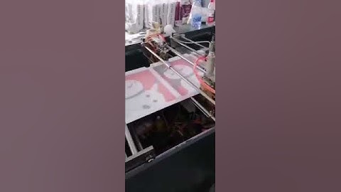 Plastic Drawstring Bag making machine-China Cost effective Plastic Drawstring Bag making machine