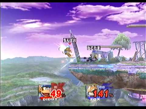 スマブラタイマン 5 ディディーコングVSフォックス