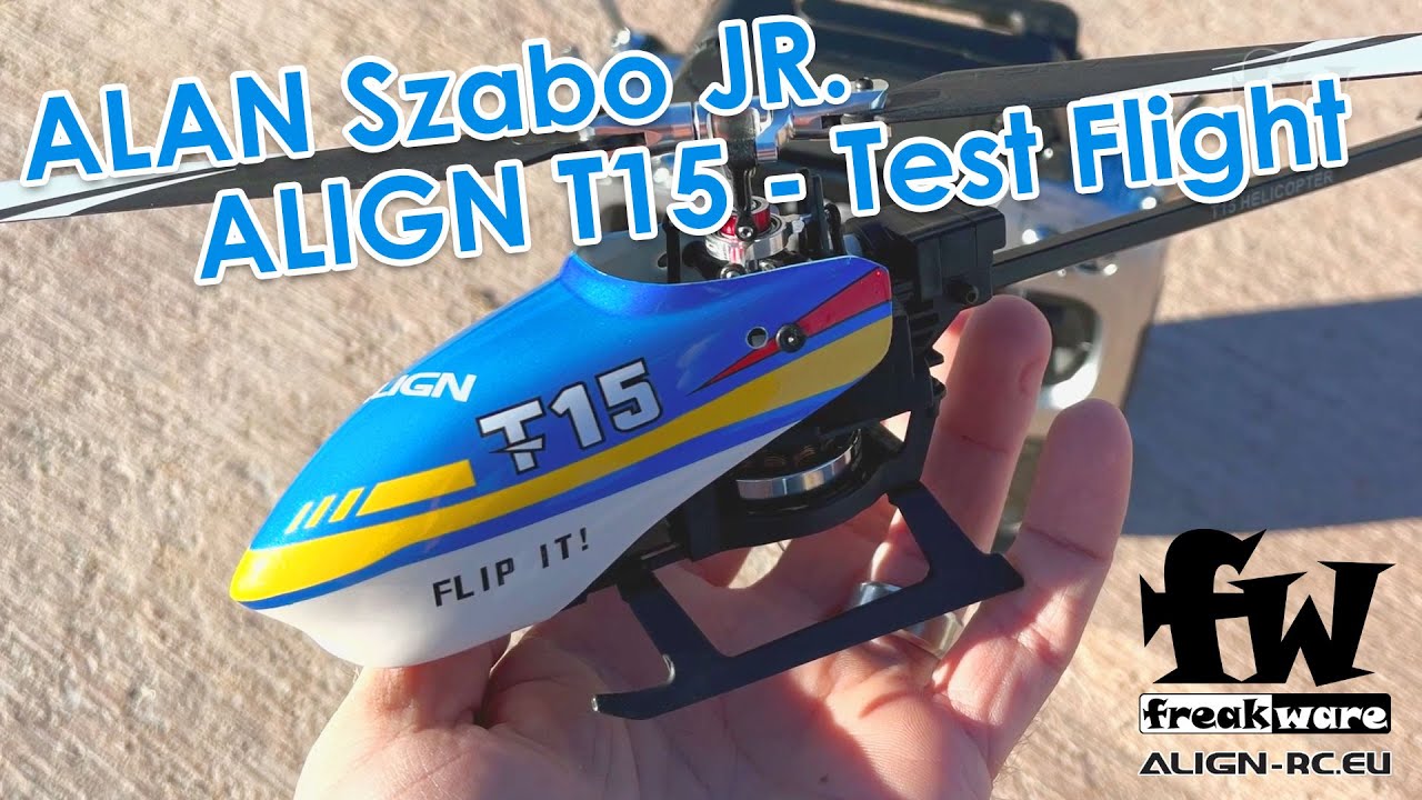  Update  ALIGN T-15 Prototype Alan Szabo Jr. Test Flight