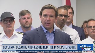 Gov. DeSantis on Piney Point and red tide