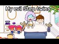 My Evil Step Twins | Toca boca story | Toca Life world